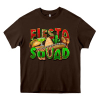 Chocolate Brown Fiesta squad Heavy Core Tee - FaDigitalArtStudio
