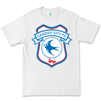 White cardiff-city-fc Premium Tee - linhVisuals