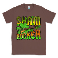 Chestnut St. Patrick’s Day sham rocker with guitar Classic Tee - OliviaCreatesArt