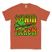 Copper St. Patrick’s Day sham rocker with guitar Classic Tee - OliviaCreatesArt