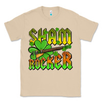 Mushroom St. Patrick’s Day sham rocker with guitar Classic Tee - OliviaCreatesArt