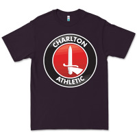 Plum charlton-fc Premium Tee - linhVisuals