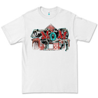 White Mom cow Mother's Day Premium Tee - FaDigitalArtStudio