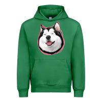 Emerald husky Urban Hoodie - Jasminsmagicworld