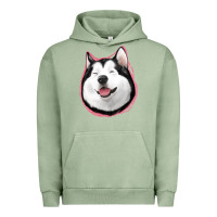 Pigment Oil Green husky Urban Hoodie - Jasminsmagicworld