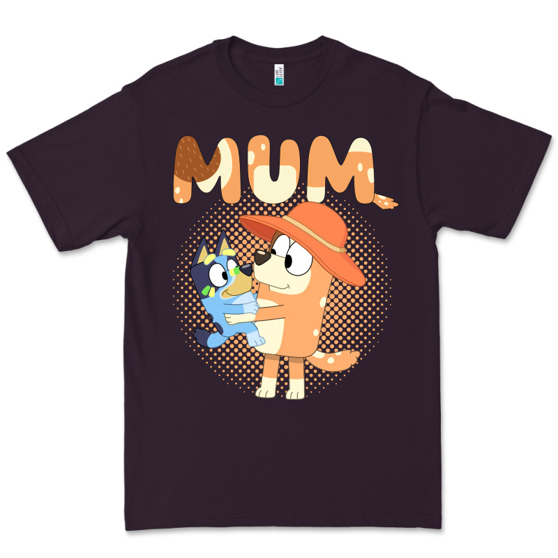 Bluey Mum Premium Tee by linhVisuals | Teevron