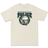 Bone motorcycle police law enforcement Premium Tee - linhVisuals
