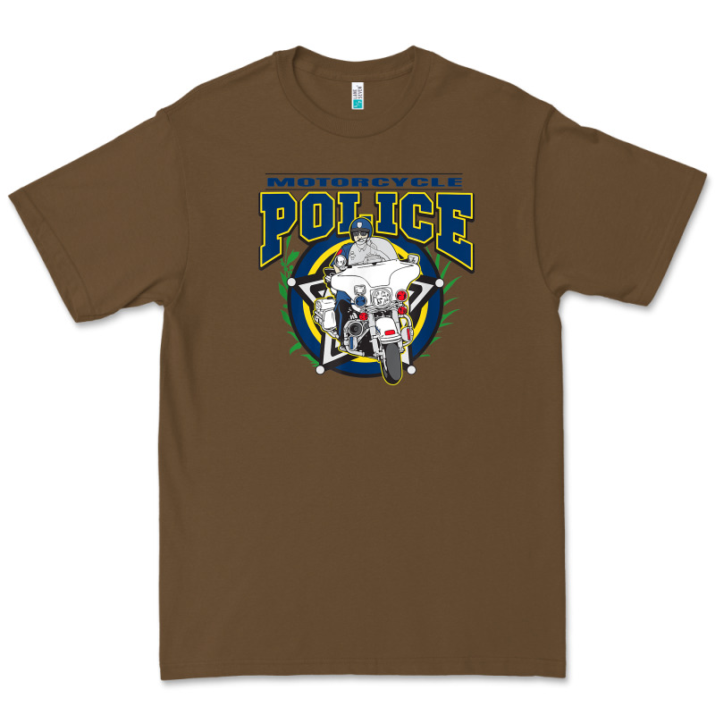 Motorcycle Police Law Enforcement Premium Tee by linhVisuals | Teevron