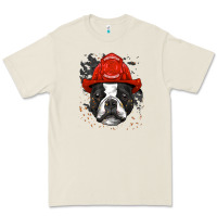 Bone boston terrier firefighter boston terrier dog lover premium Premium Tee - linhVisuals