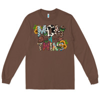 Chestnut mom of twins Long Sleeve Tee - CowhideDigitalArt