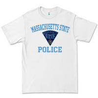 White massachusetts state police Premium Tee - linhVisuals