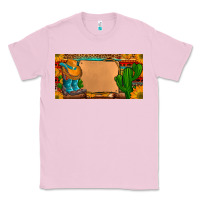 Bubblegum Pink custom cowboy boots aztec sunflowers leopard license plate Classic Tee - Artiststas