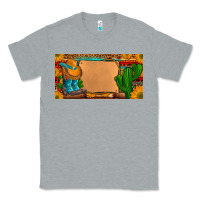 Heather Grey custom cowboy boots aztec sunflowers leopard license plate Classic Tee - Artiststas