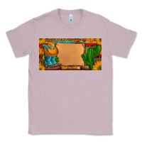 Lilac custom cowboy boots aztec sunflowers leopard license plate Classic Tee - Artiststas