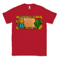 Red custom cowboy boots aztec sunflowers leopard license plate Classic Tee - Artiststas