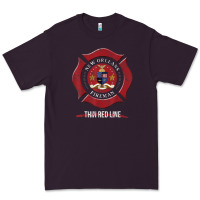 Plum new orleans firefighter shirt firefighter gifts louisiana Premium Tee - linhVisuals