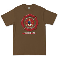 Cacao new orleans firefighter shirt firefighter gifts louisiana Premium Tee - linhVisuals