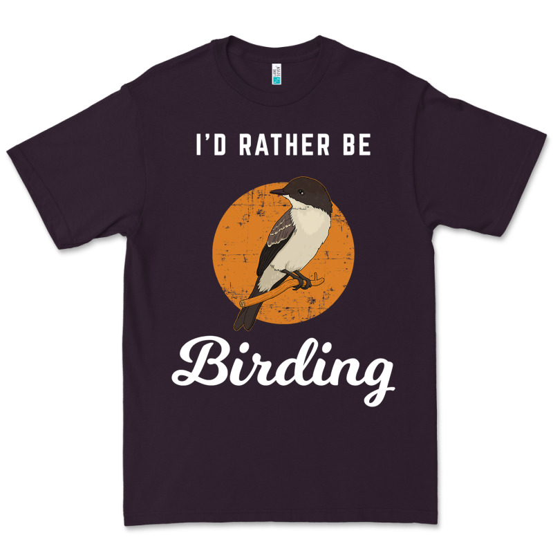 Birding Birdwatching Eastern Phoebe Premium Tee by linhVisuals | Teevron