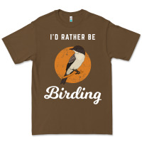 Cacao birding birdwatching eastern phoebe Premium Tee - linhVisuals