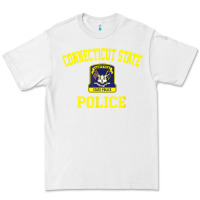 White connecticut state police Premium Tee - linhVisuals