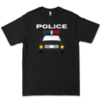 Black cool policeman law enforcement deputy kawaii police mobile premium Premium Tee - linhVisuals