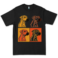Black rhodesian ridgeback t  shirt rhodesian ridgeback dog gift idea t  shir Premium Tee - linhVisuals