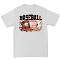 Dove Grey baseball vibes Premium Tee - FaDigitalArtStudio