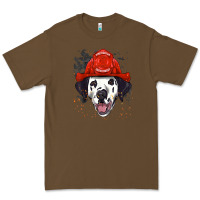 Cacao dalmatian firefighter dalmatian dog lover Premium Tee - linhVisuals