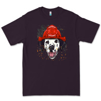 Plum dalmatian firefighter dalmatian dog lover Premium Tee - linhVisuals