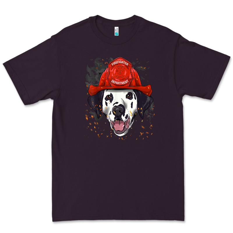Dalmatian Firefighter Dalmatian Dog Lover Premium Tee by linhVisuals | Teevron