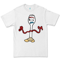 White forky Premium Tee - linhVisuals
