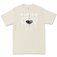 Bone police & firefighter mom, i raised mine fireman mothers day Premium Tee - linhVisuals