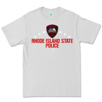 Dove Grey rhode island state police Premium Tee - linhVisuals
