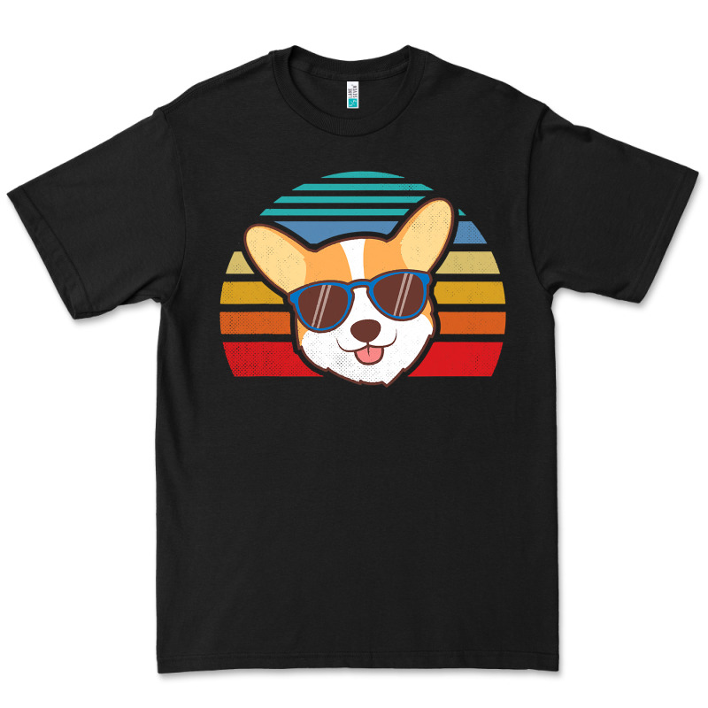 Cool Corgi Vintage 80s Dog Lover Premium Tee by linhVisuals | Teevron