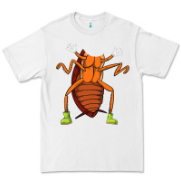 White cool easy cockroach insect halloween Premium Tee - linhVisuals