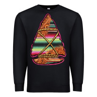Black serape tooled leather arrowhead Premium Sweatshirt - Jasminsmagicworld