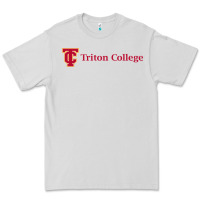 Dove Grey triton college Premium Tee - linhVisuals