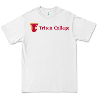 White triton college Premium Tee - linhVisuals