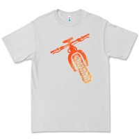 Dove Grey fat bike mountain biking Premium Tee - linhVisuals