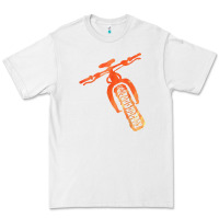 White fat bike mountain biking Premium Tee - linhVisuals