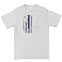 Dove Grey police in america correctional officer prayer Premium Tee - linhVisuals