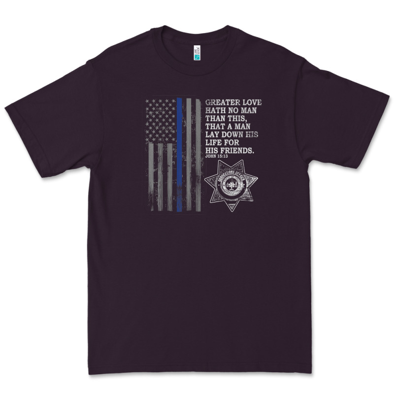 Police In America Correctional Officer Prayer Premium Tee by linhVisuals | Teevron