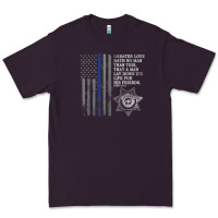 Plum police in america correctional officer prayer Premium Tee - linhVisuals