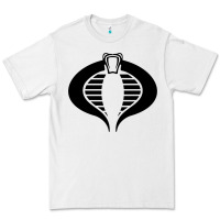 White Gi Joe Cobra Vintage Premium Tee - linhVisuals