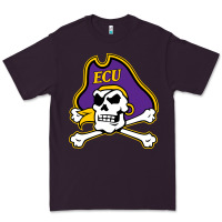 Plum East Carolina Pirates Premium Tee - linhVisuals