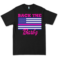 Black NICKI BACK THE BARBZ Premium Tee - linhVisuals