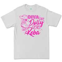 Dove Grey Reba Mcentire Diva Like Dolly Rebel Like Reba Premium Tee - linhVisuals