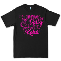 Black Reba Mcentire Diva Like Dolly Rebel Like Reba Premium Tee - linhVisuals