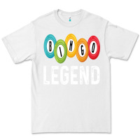 White funny bingo legend bingo balls game Premium Tee - linhVisuals