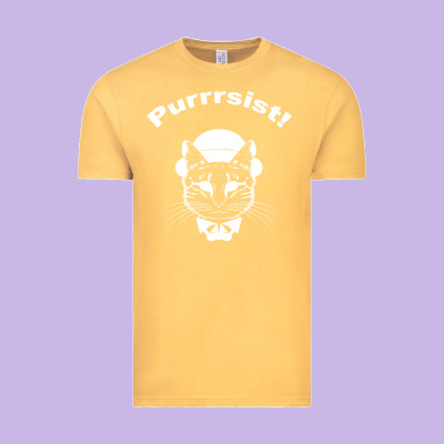 Purrrsist Vintage Tee Designed By Bettercallsaul